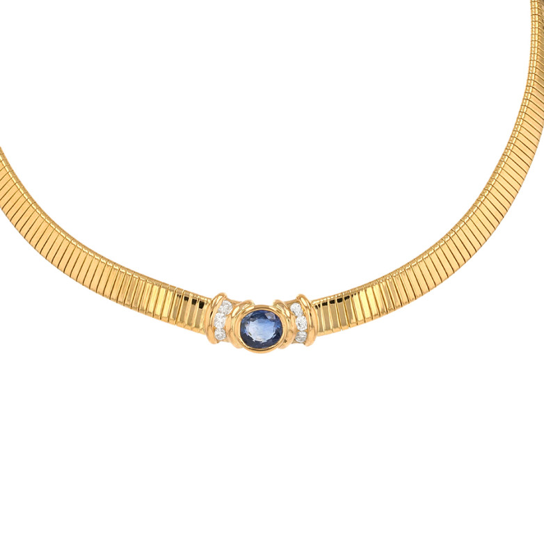 Vintage necklace sapphire...