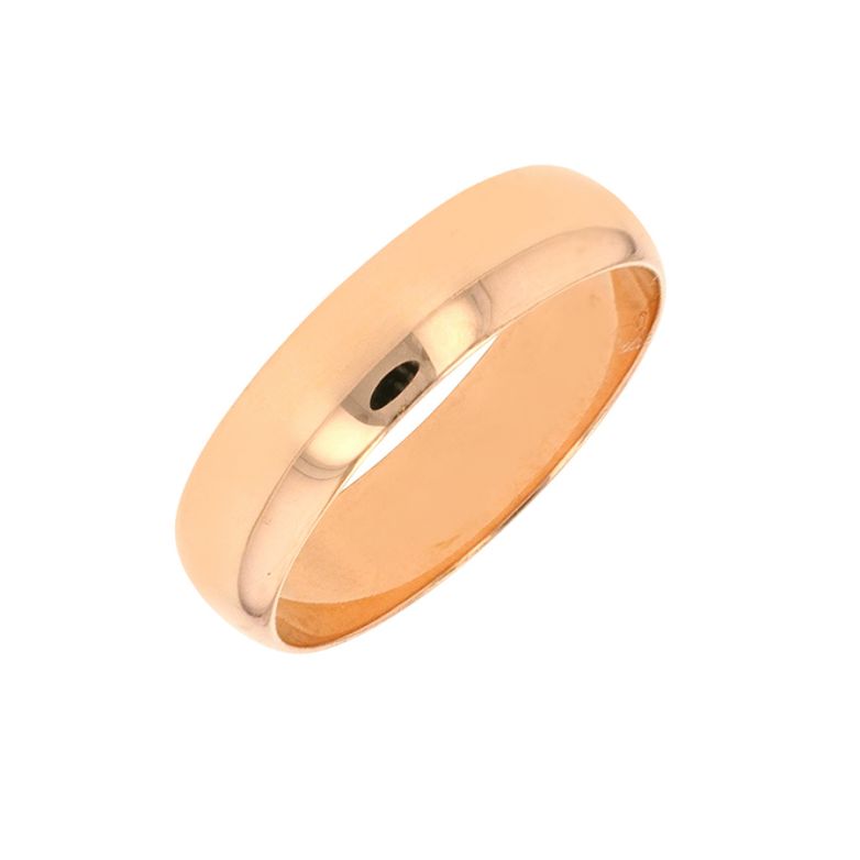 Yellow gold wedding band 4.75g
