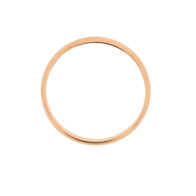 Yellow gold wedding band 4.75g