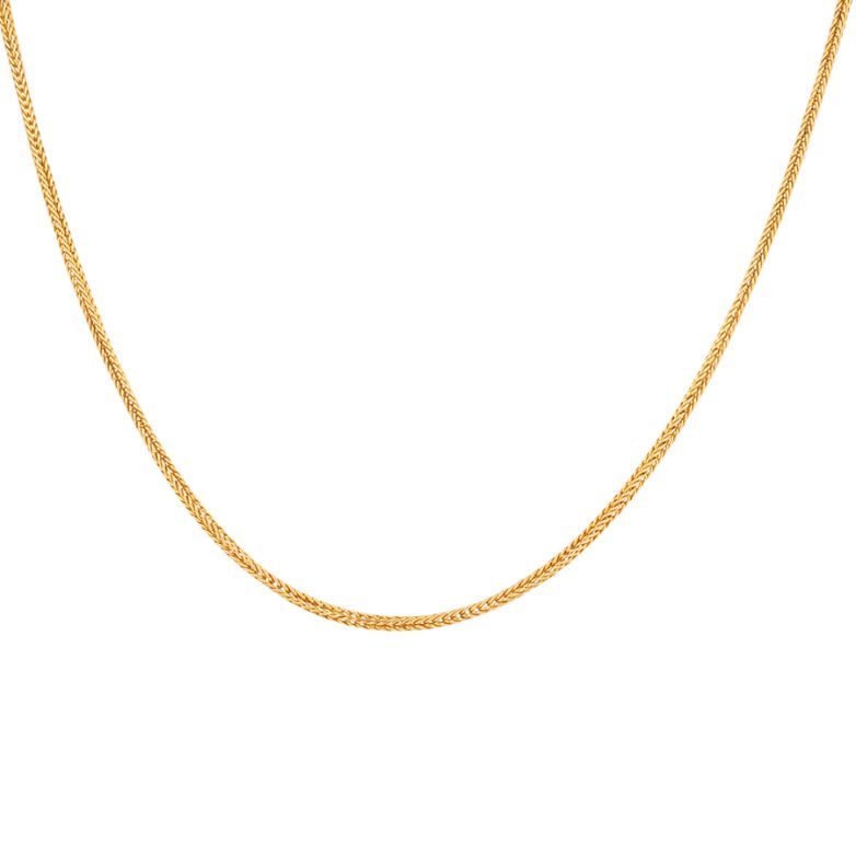 Yellow gold palm chain 8.25g