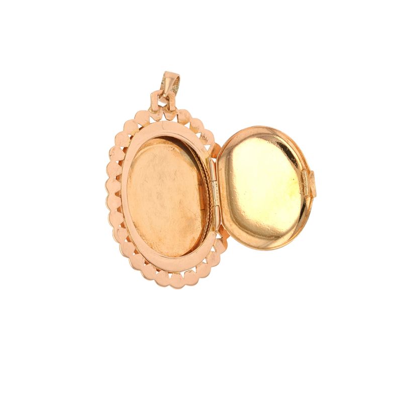 Vintage cassolette pendant...