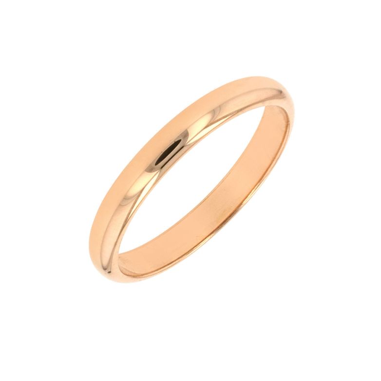 2.66g Yellow Gold Wedding Band