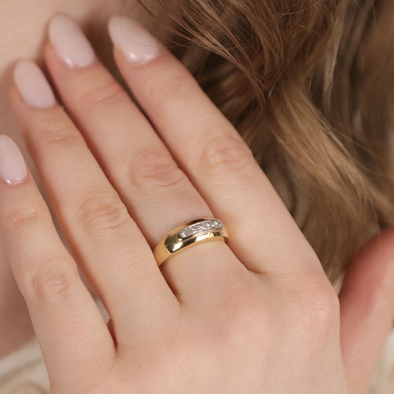 Bague diamants 1.25 carat 2...