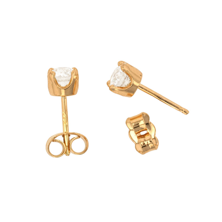Earrings diamonds 0.76...