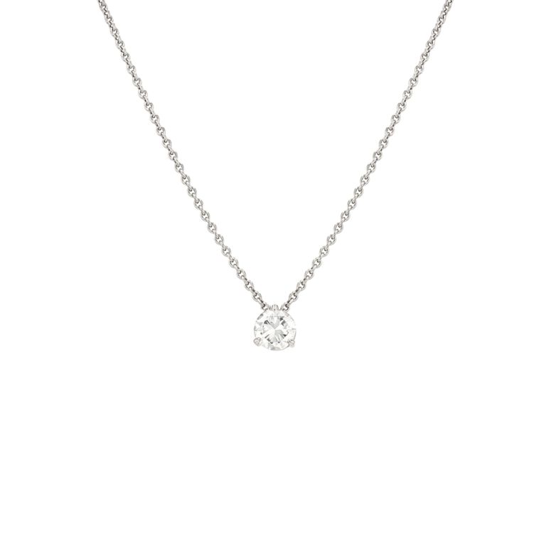 Diamond necklace 0.72 carat...