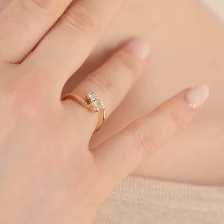Diamond ring 0.52 carat...