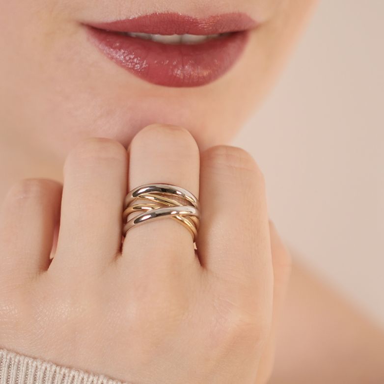 2 gold ring 5.59g