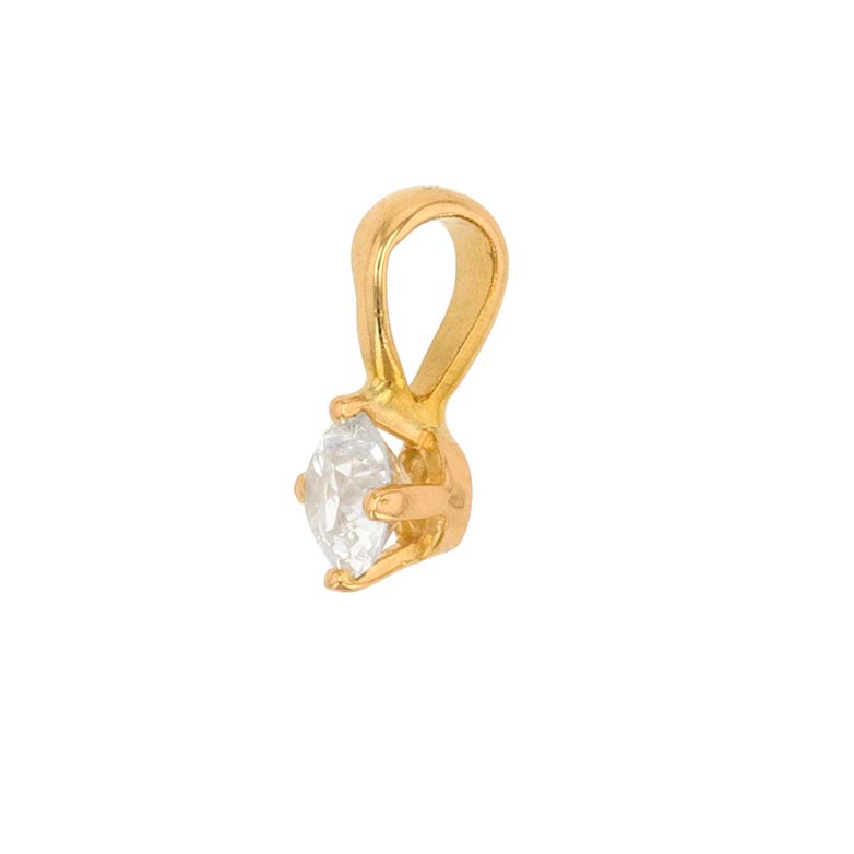 Diamond pendant 0.38 carat...