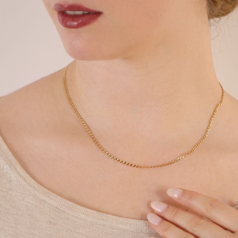 6.58g yellow gold navy...