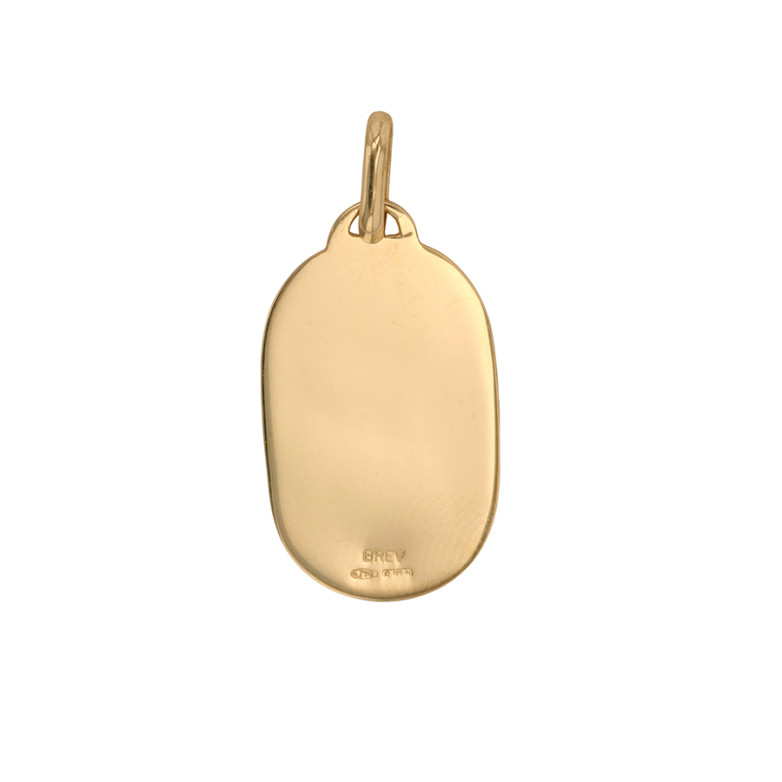 Yellow gold medal 2.37g