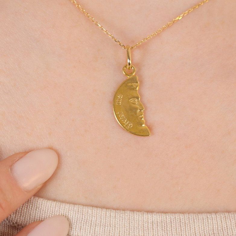 Pendentifs or jaune