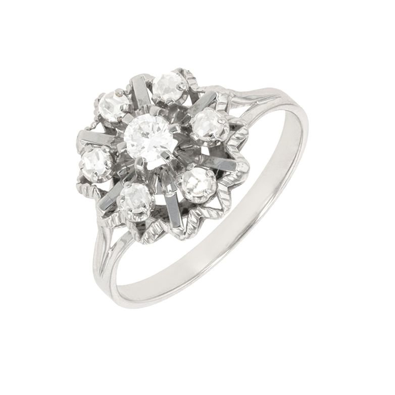 Daisy ring diamonds 0.17...