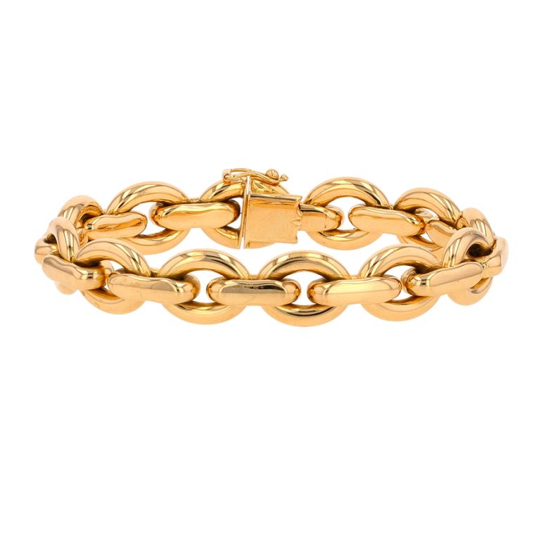 Fancy mesh bracelet yellow...