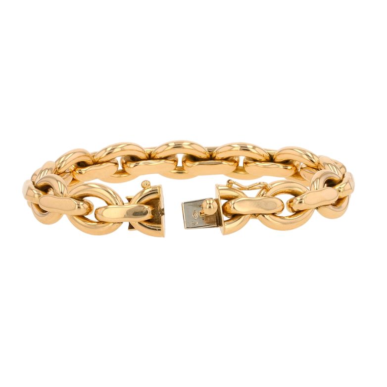 Fancy mesh bracelet yellow...