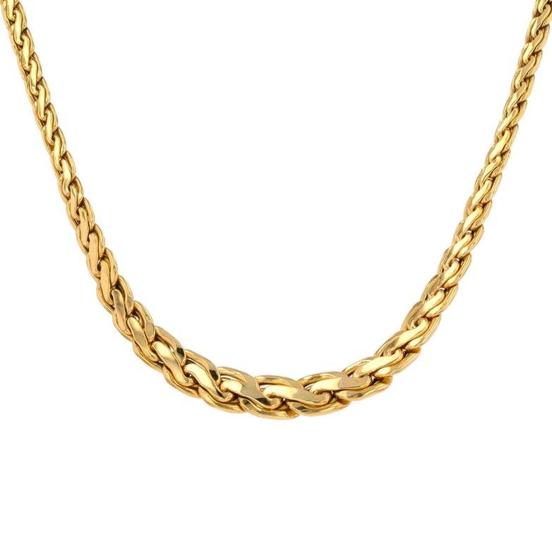 Necklace in yellow gold 16.52g