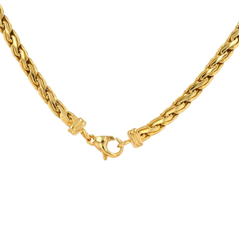 Necklace in yellow gold 16.52g