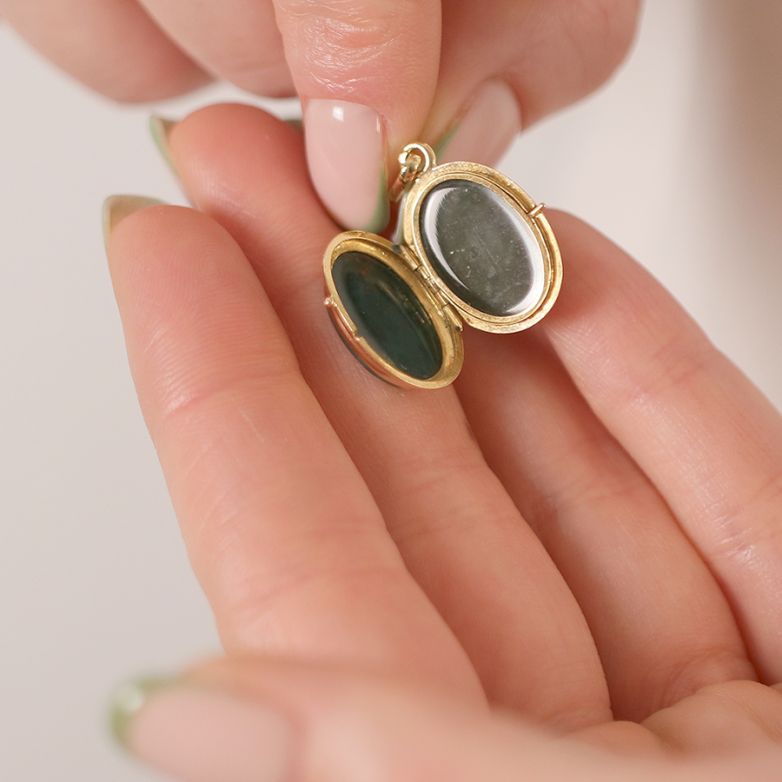 Vintage cassolette pendant...