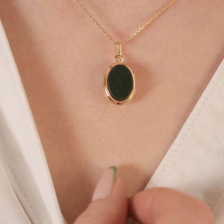 Vintage cassolette pendant...
