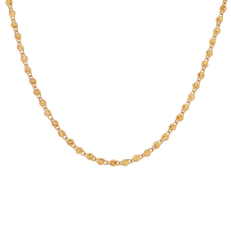 Yellow gold chain 13.64g