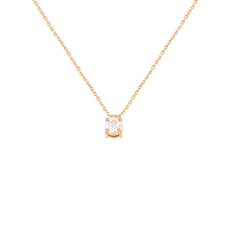 Diamond necklace 0.52 carat...