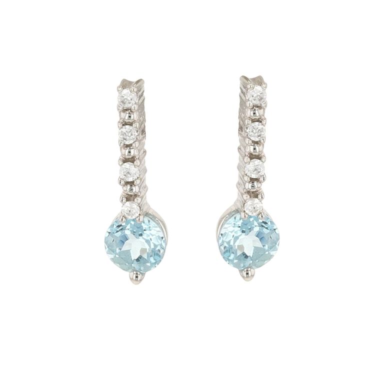 Earrings with 0.60-carat...