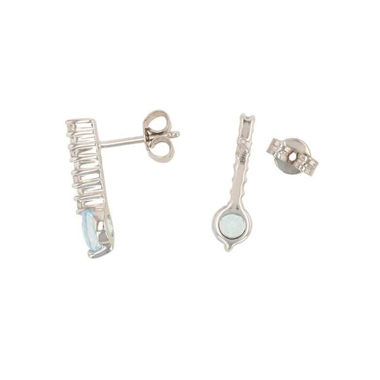 Earrings with 0.60-carat...
