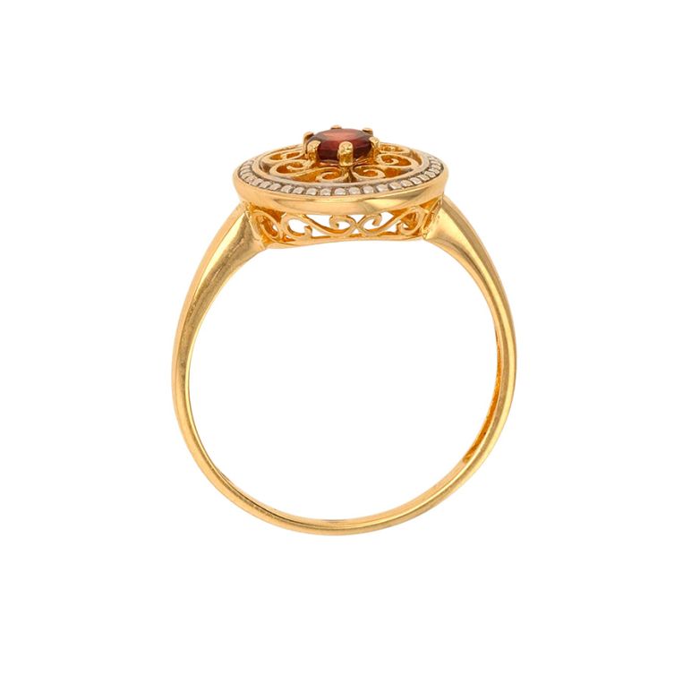 Garnet ring 0.23 carat 2...