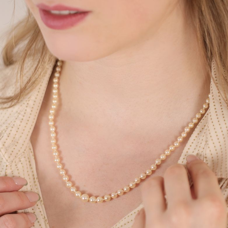 Antique necklace of...