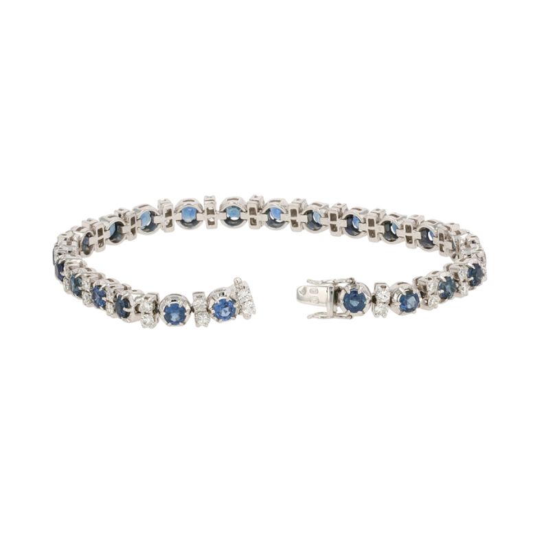 Bracelet sapphires 6.44...