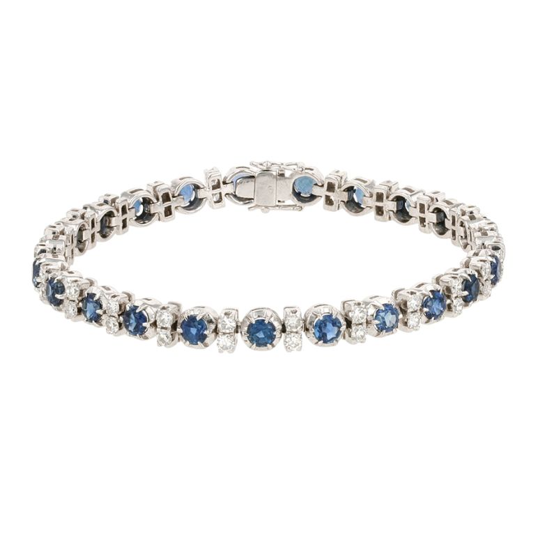 Bracelet sapphires 6.44...