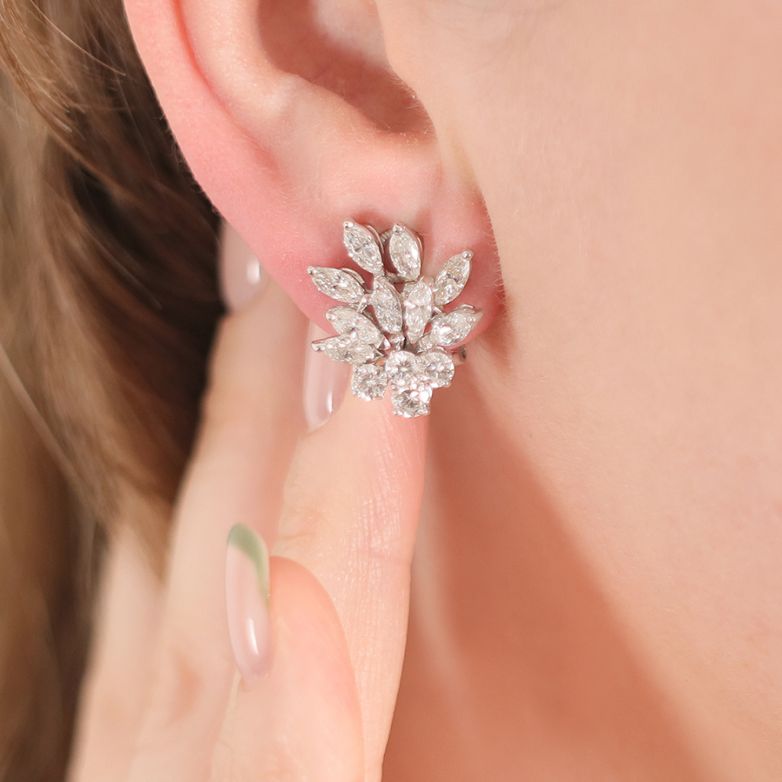 Earrings diamonds 2.36...