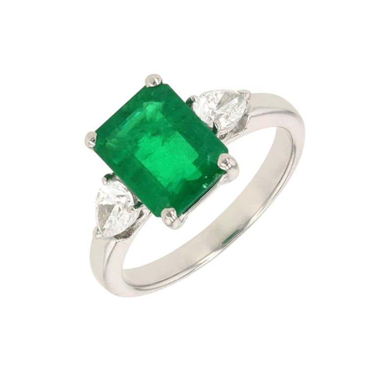 Ring emerald 2.11 carats...