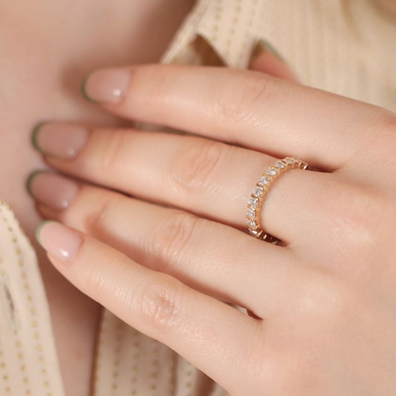 Diamond wedding band 1.38...