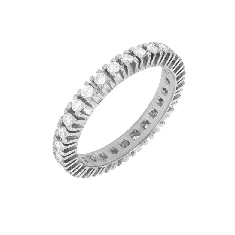 Wedding band full diamond...