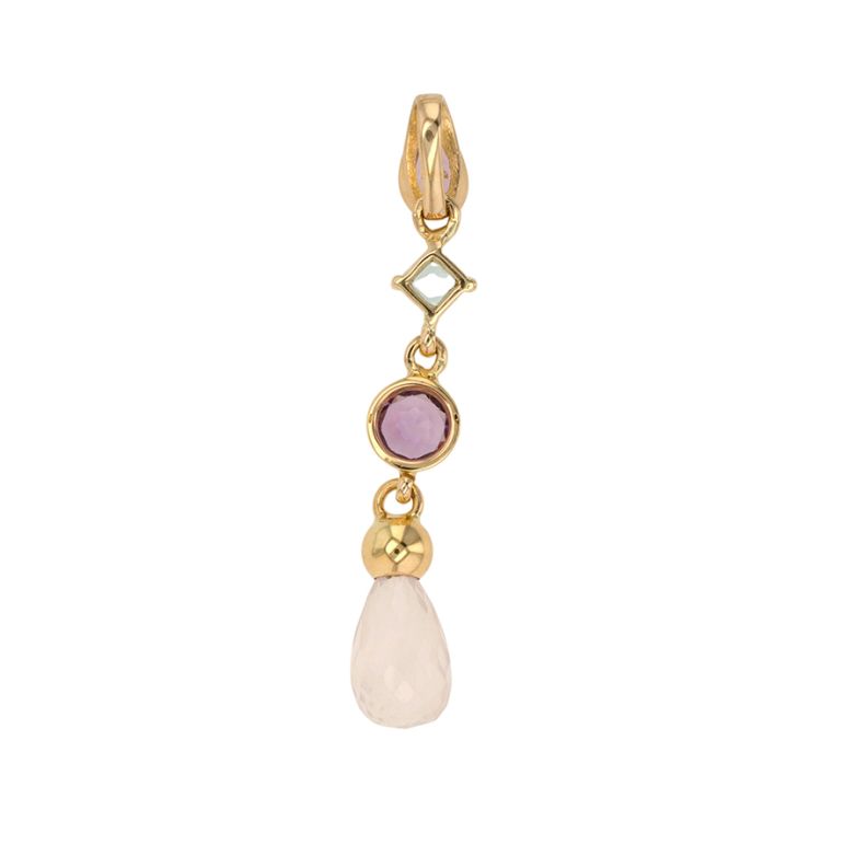 Pendant gemstones yellow...