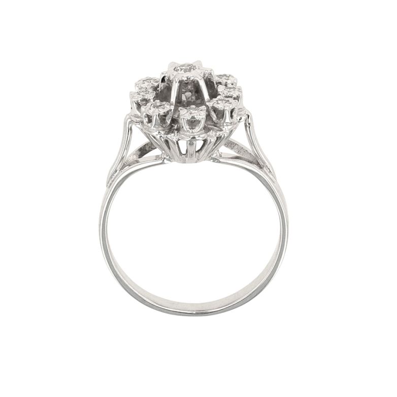 Vintage ring diamonds 0.115...