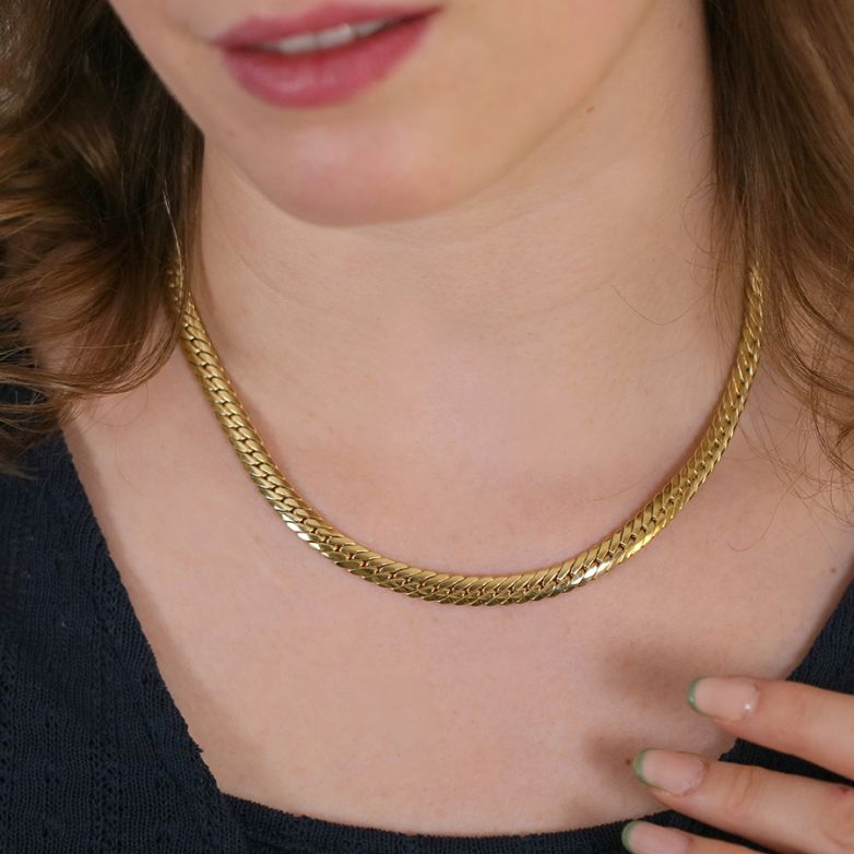 Necklace English weave...