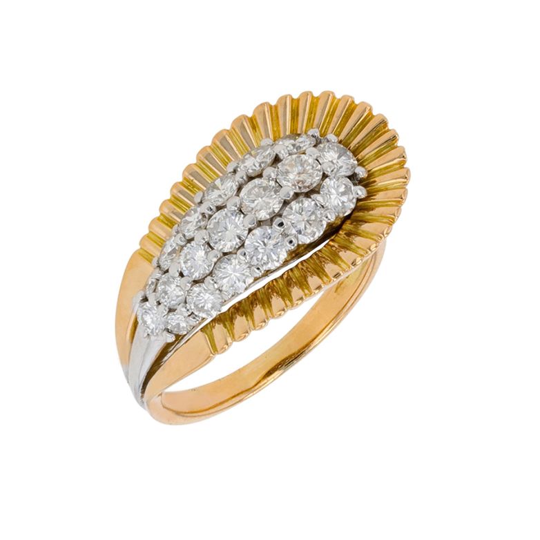 Vintage diamond ring 1.40...