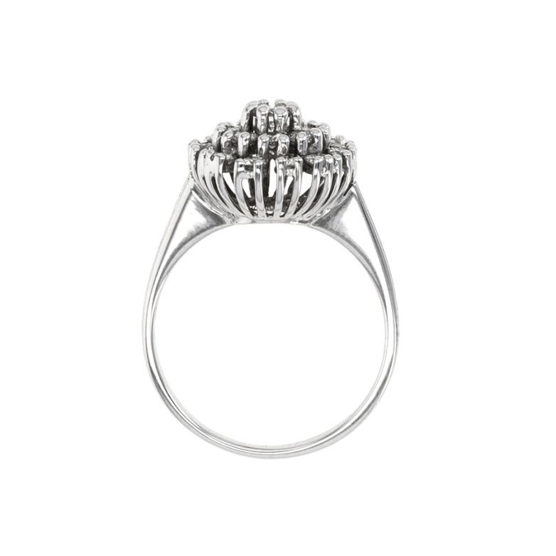 Vintage ring diamonds 0.62...