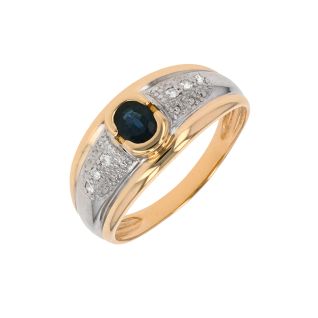 Vintage ring sapphire 0.34...