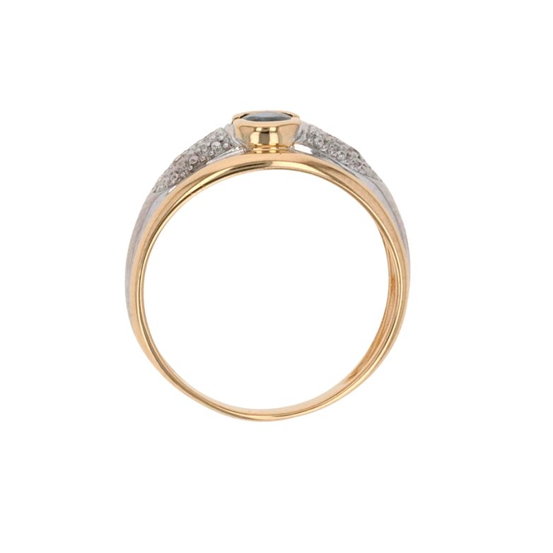 Vintage ring sapphire 0.34...