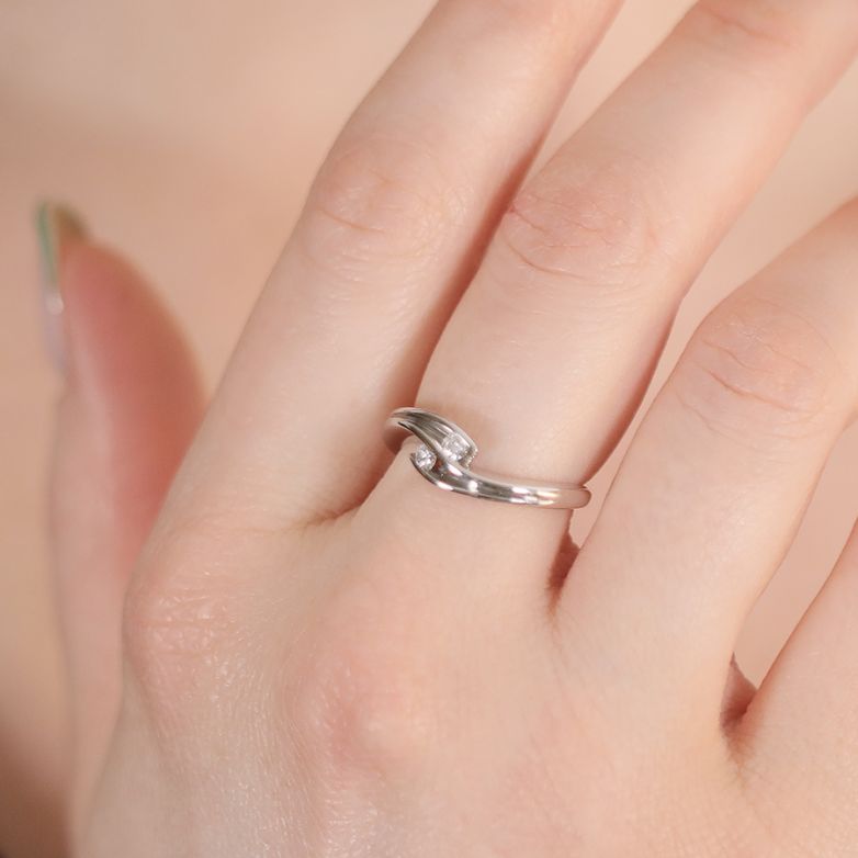 Diamond ring 0.12 carat...
