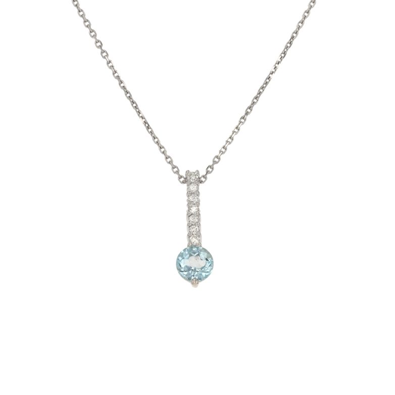 Necklace diamonds 0.10...