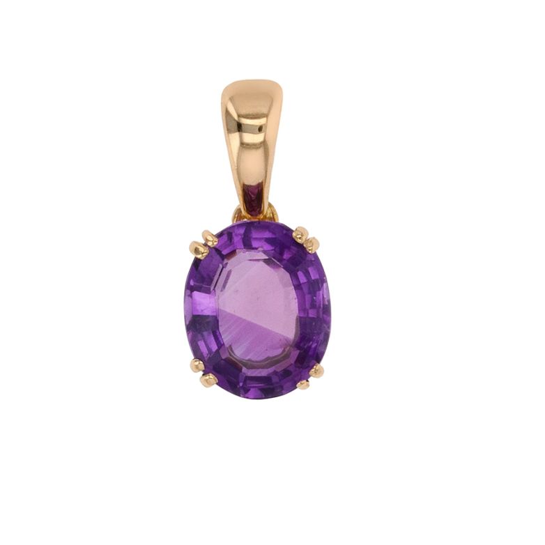 Amethyst pendant 3.97...