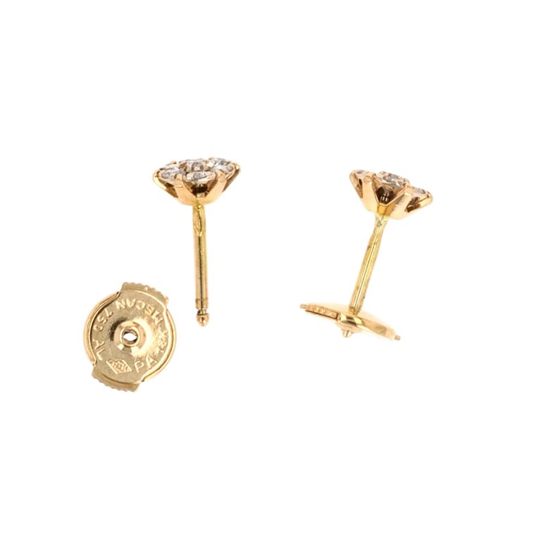 Earrings diamonds 0.21...