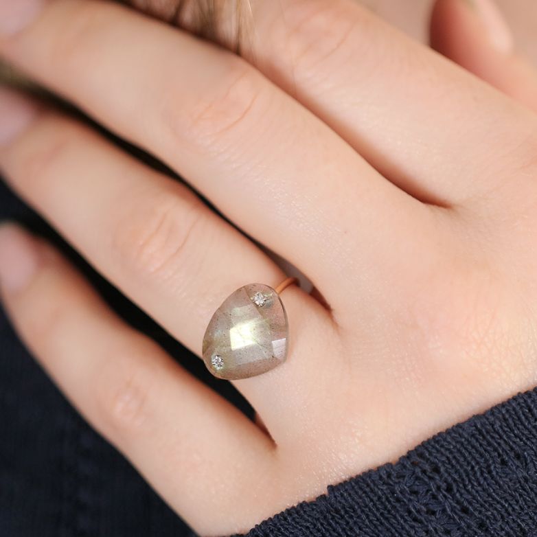 Ring diamonds 0.03 carat...