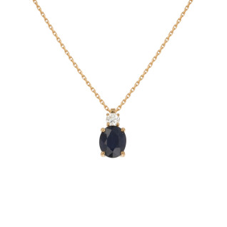 3-carat sapphire and...