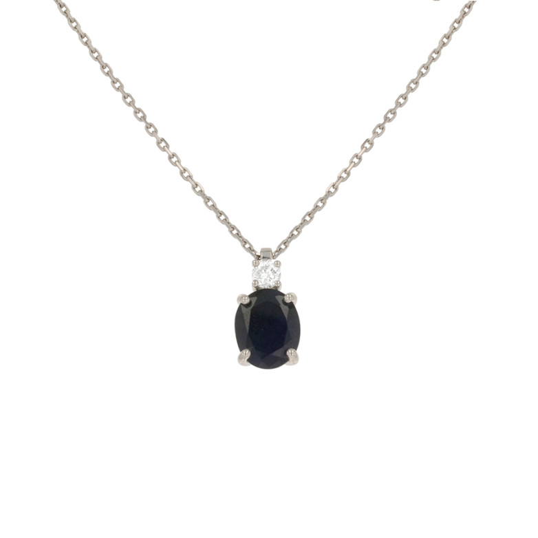 2.85 carat sapphire and...