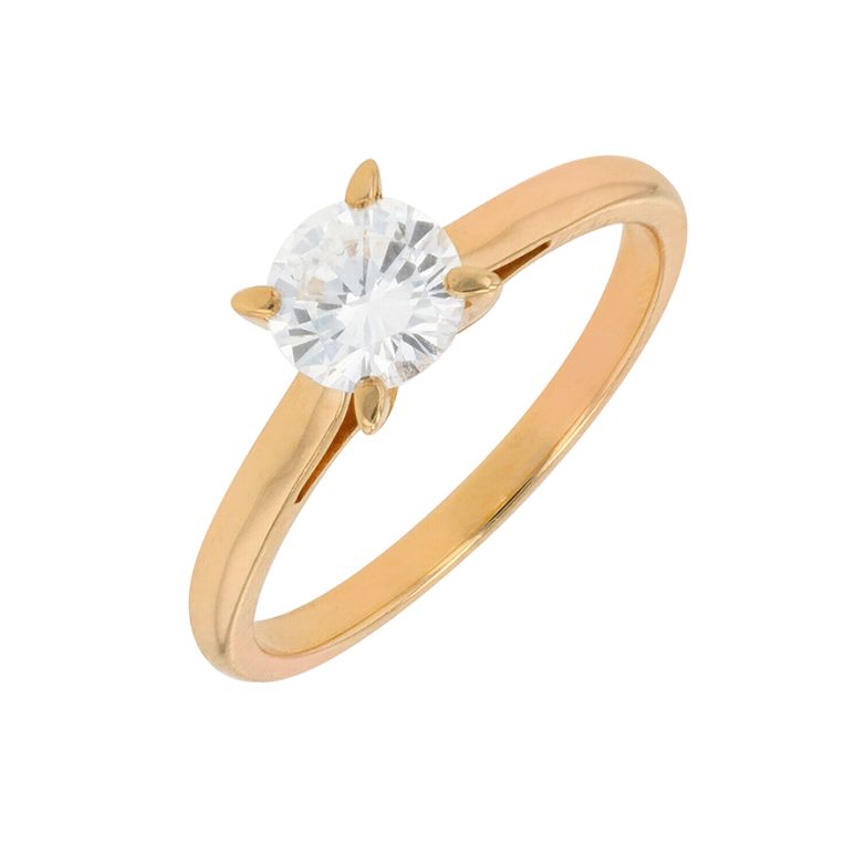 Solitaire diamond 0.65...