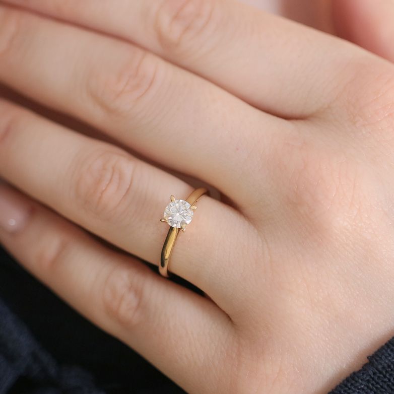 Solitaire diamond 0.65...